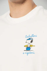T-shirt da uomo MC2 Saint Barth con ricamo sul torace