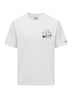 T-shirt da uomo MC2 Saint Barth a maniche corte con ricamo