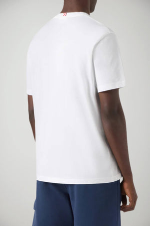 T-shirt da uomo MC2 Saint Barth a maniche corte con ricamo