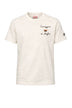 T-shirt da uomo MC2 Saint Barth a maniche corte con ricamo