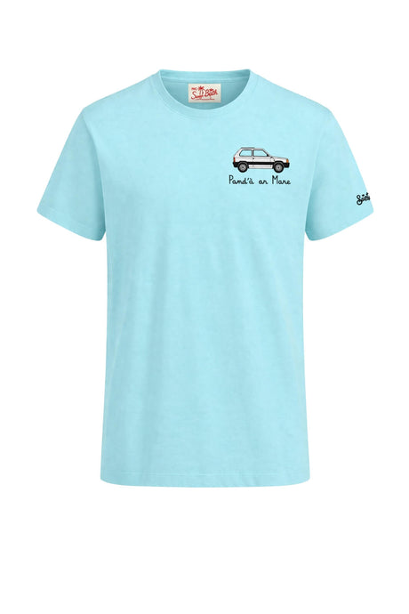 T-shirt da uomo MC2 Saint Barth in cotone a maniche corte