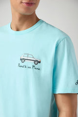 T-shirt da uomo MC2 Saint Barth in cotone a maniche corte