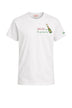 T-shirt da uomo in cotone MC2 Saint Barth a maniche corte con ricamo