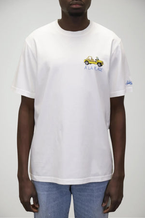 T-shirt in cotone a maniche corte da uomo MC2 Saint Barth