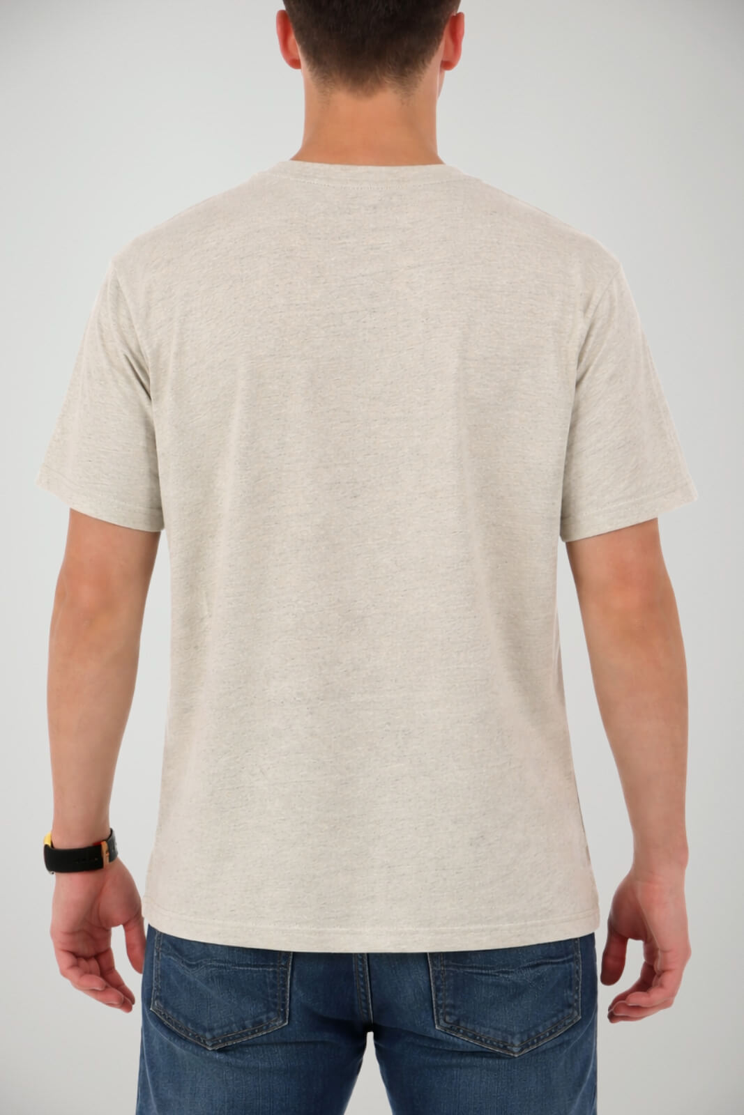 T-shirt da uomo in lino MC2 Saint Barth a maniche corte