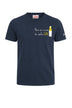 T-shirt da uomo MC2 Saint Barth con ricamo a maniche corte