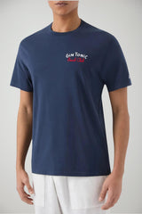 T-shirt da uomo a girocollo in cotone MC2 Saint Barth