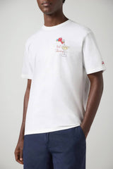 T-shirt da uomo MC2 Saint Barth a maniche corte con stampa
