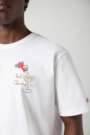 T-shirt da uomo MC2 Saint Barth a maniche corte con stampa