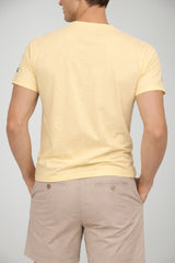 T-shirt da uomo MC2 Saint Barth a maniche corte con ricamo zio Paperone