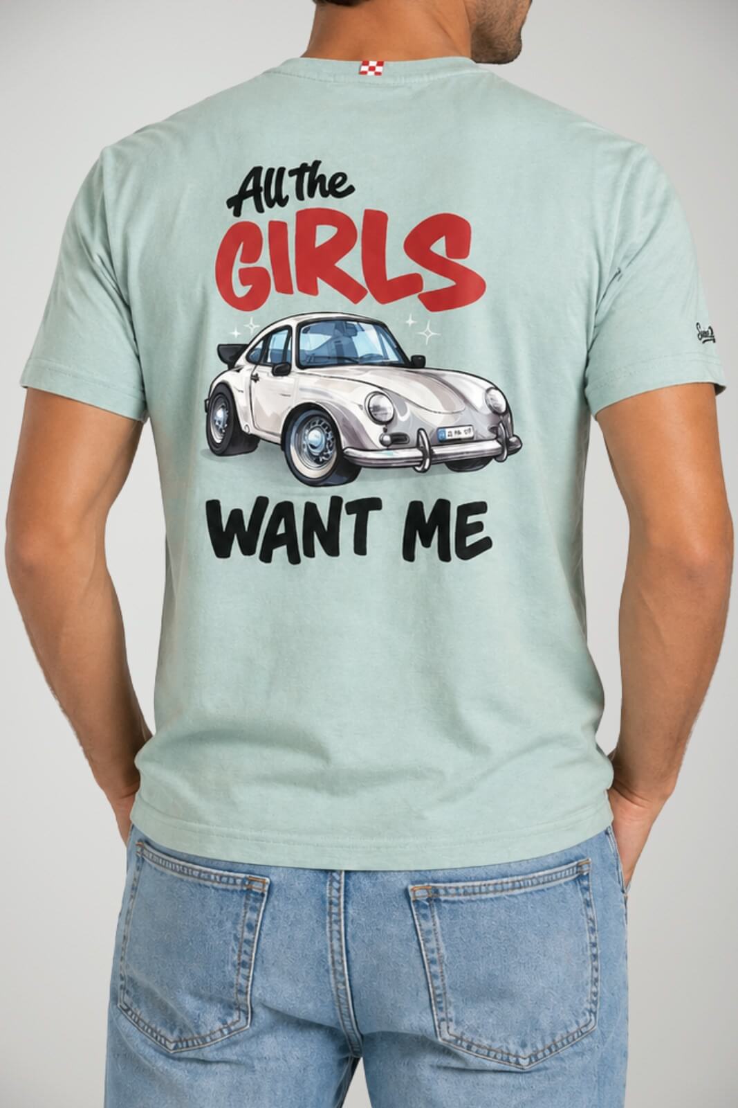 T-shirt da uomo MC2 Saint Barth a maniche corte con stampa