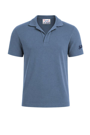 T-shirt da uomo in spugna MC2 Saint Barth a maniche corte