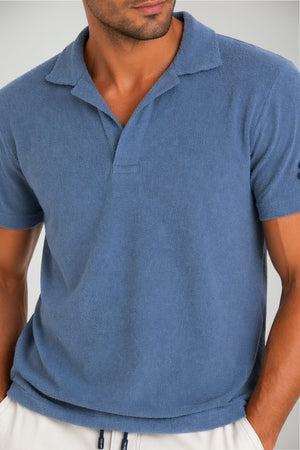 T-shirt da uomo in spugna MC2 Saint Barth a maniche corte