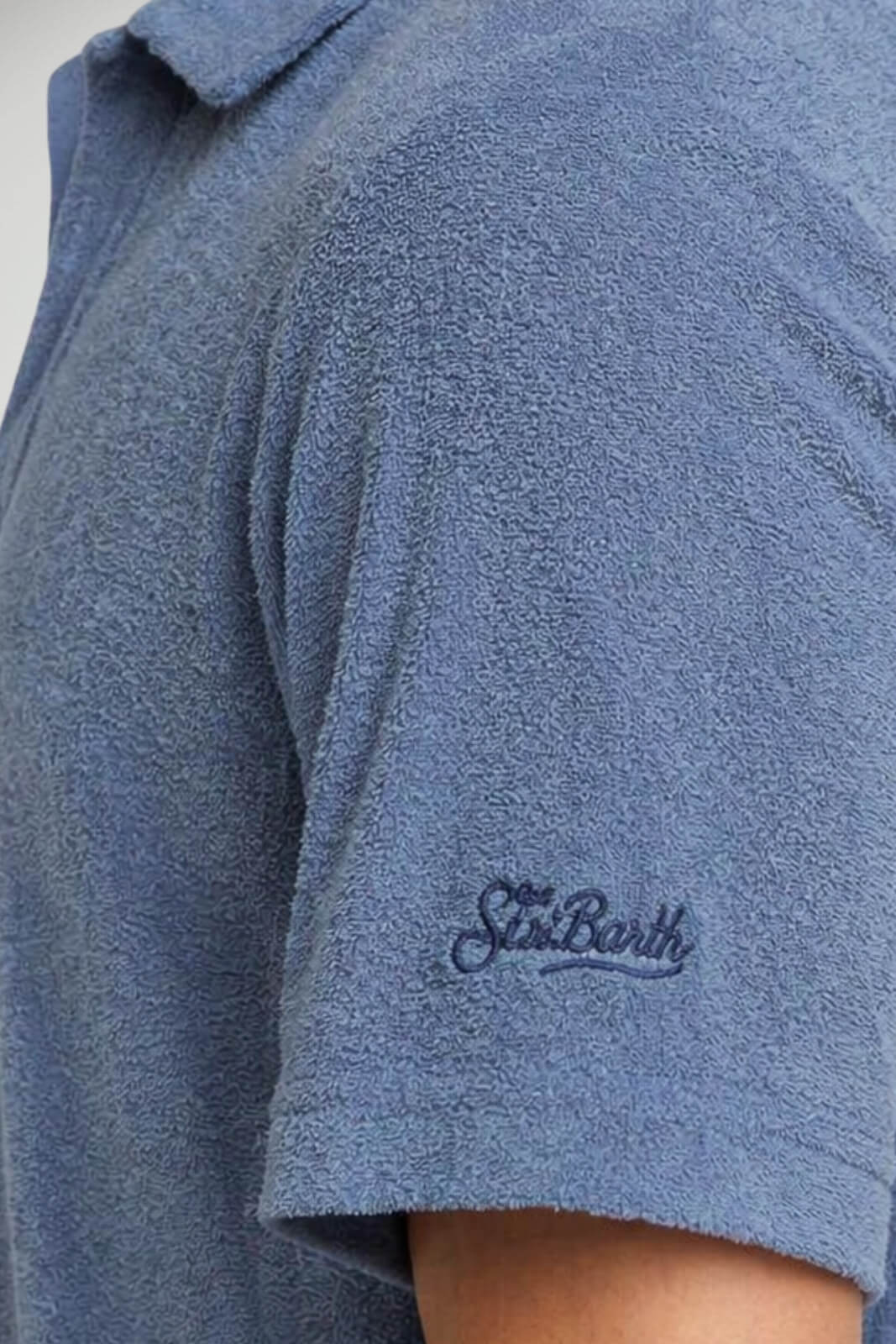 T-shirt da uomo in spugna MC2 Saint Barth a maniche corte