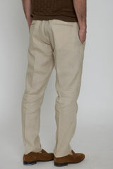 Pantalones de lino para hombre Michael Coal ADAM 3783