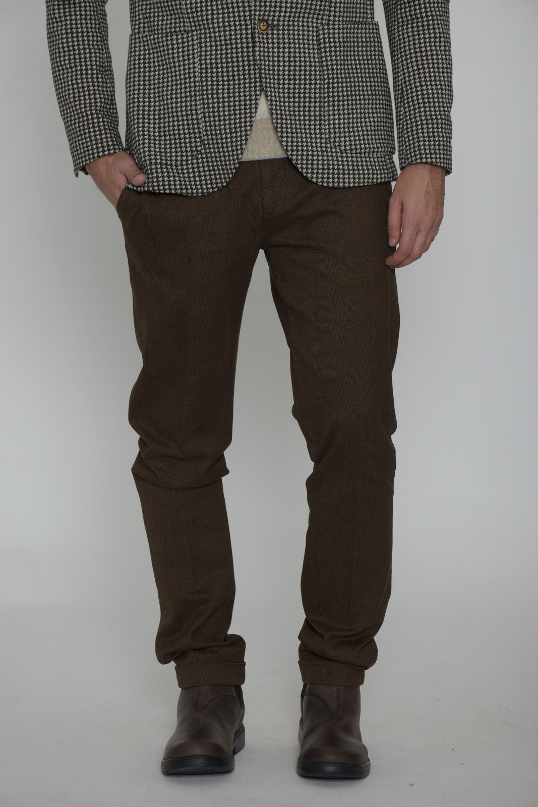 Michael Coal pantaloni uomo principe di galles