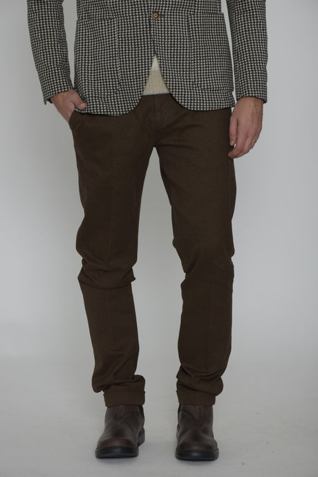 Michael Coal pantaloni uomo principe di galles