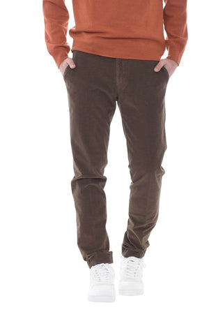 Pantalón de hombre Michael Coal BRAD confeccionado en terciopelo