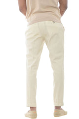 Michael Coal pantaloni uomo Frederick in pied de poule