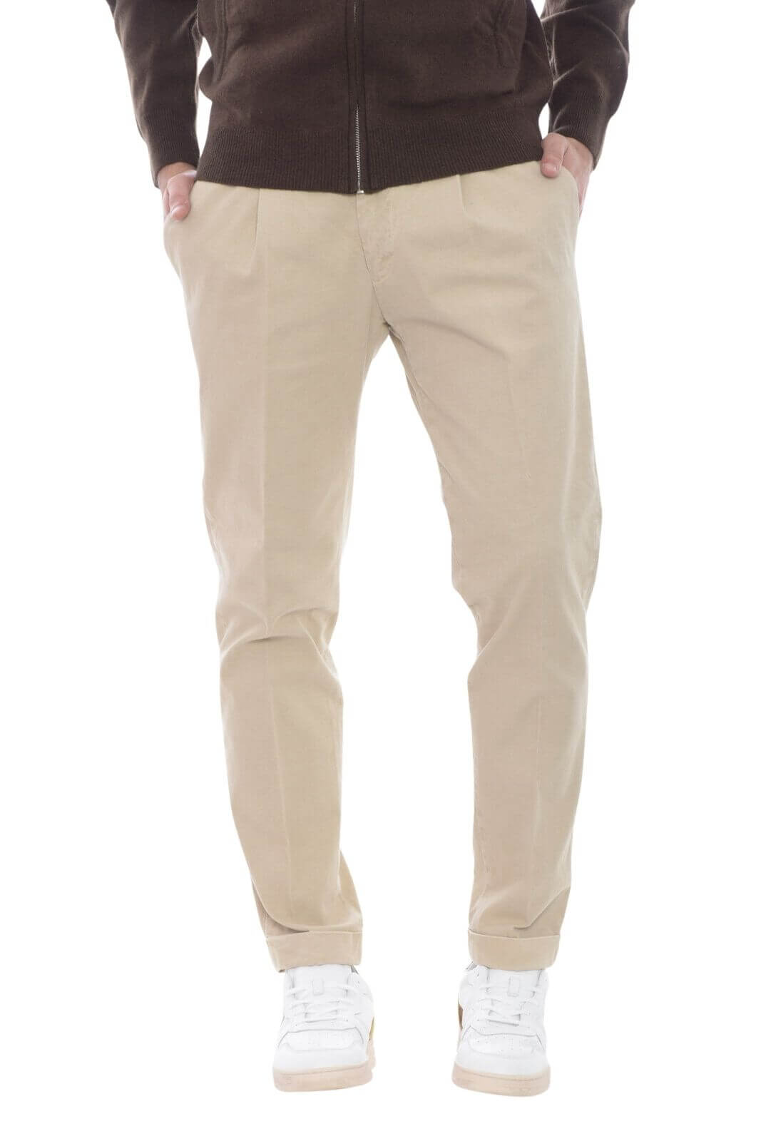 Michael Coal pantaloni uomo FREDERICK in microlavorazione
