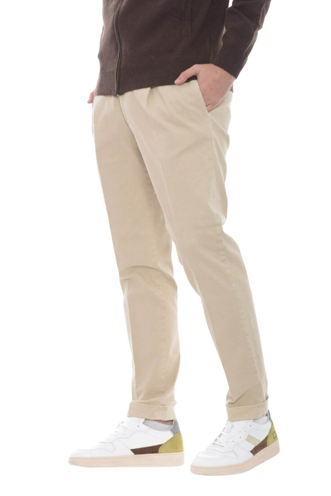 Michael Coal pantaloni uomo FREDERICK in microlavorazione