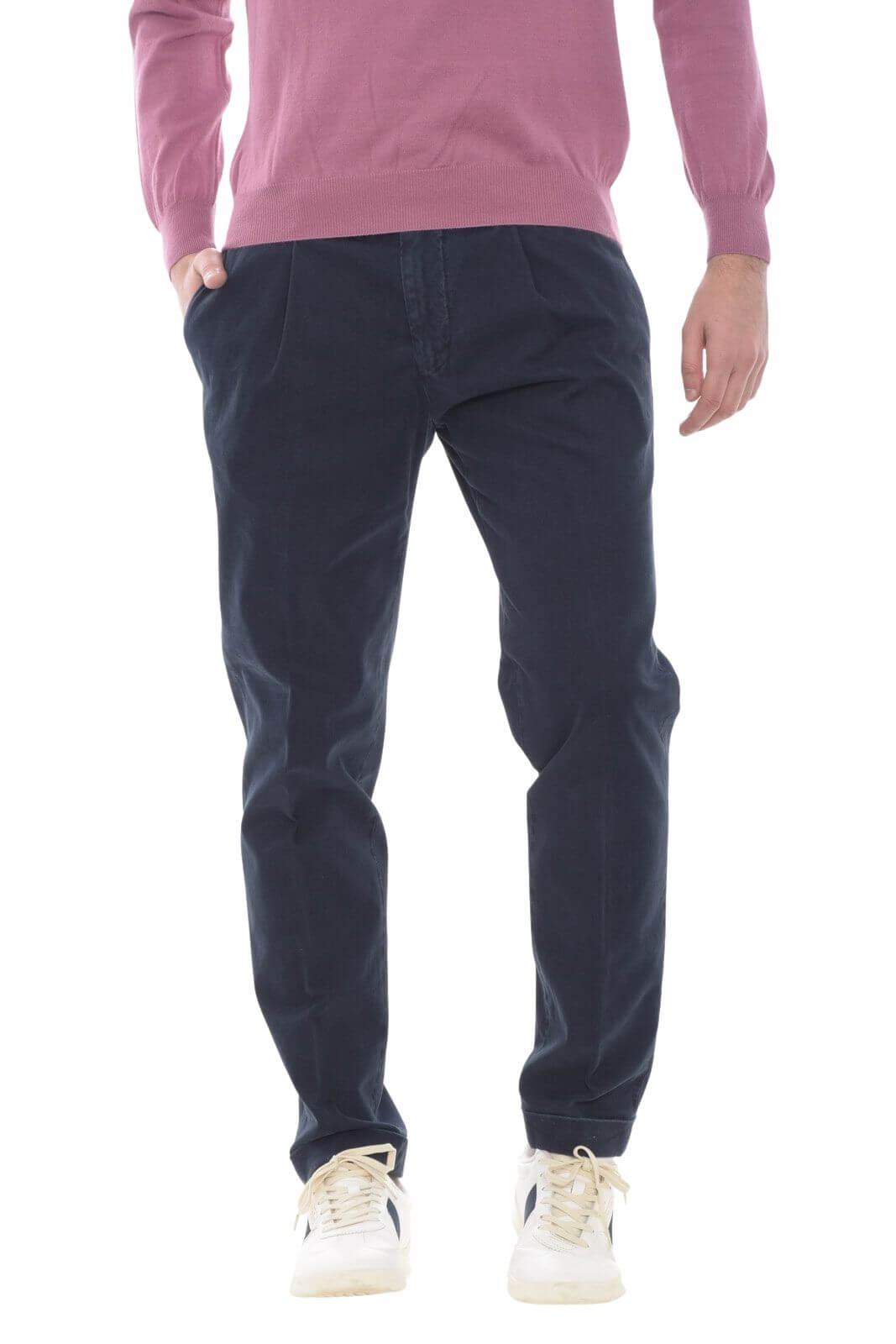Michael Coal pantaloni uomo FREDERICK in microlavorazione