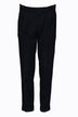 Pantalones de raya diplomática con doble pinza para hombre de Michael Coal