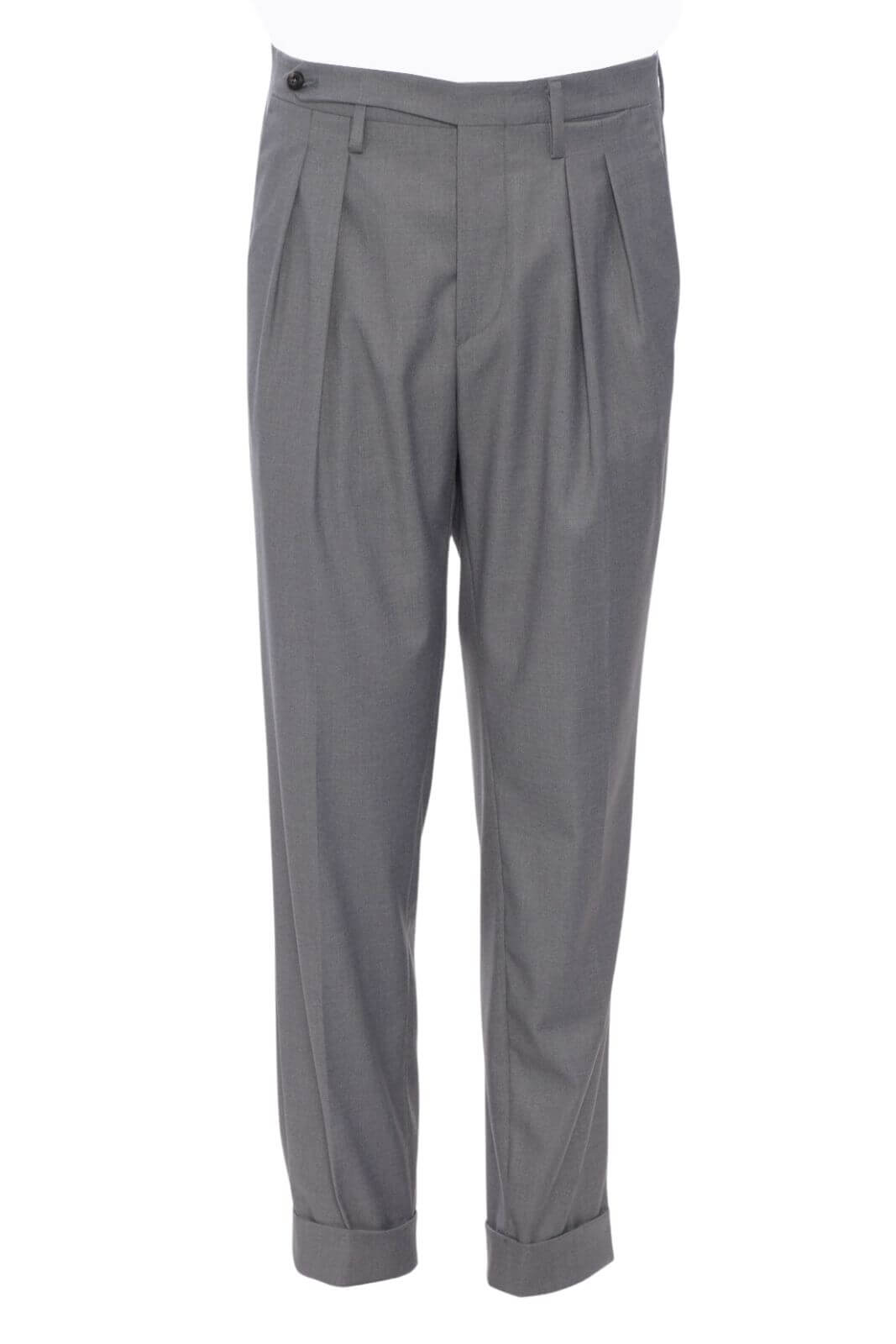 Michael Coal pantaloni uomo con doppia pences
