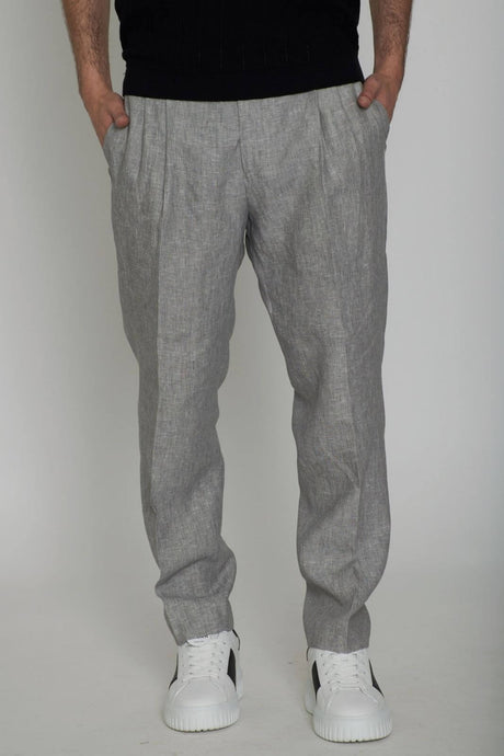 Michael Coal men's linen trousers
