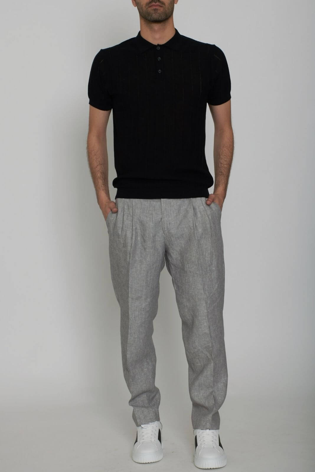 Michael Coal men's linen trousers