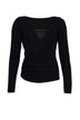 Elisabetta Franchi women's backless sweater