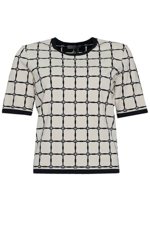Elisabetta Franchi women's jacquard sweater