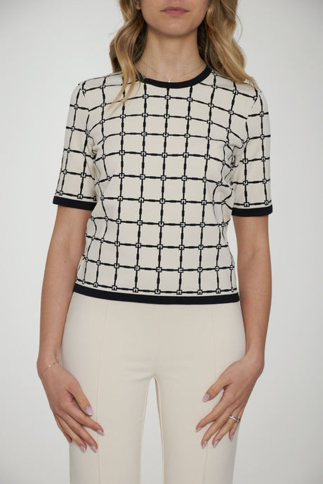 Elisabetta Franchi women's jacquard sweater
