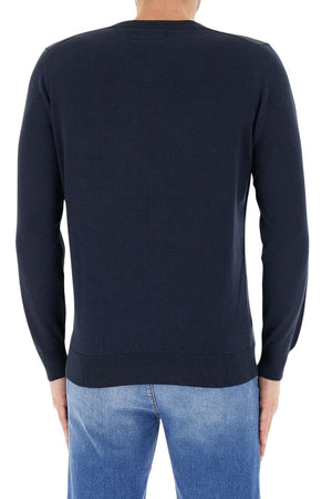 Barbour Jersey de hombre con cuello de pico ligero