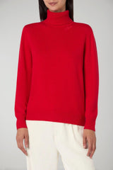 Suéter de cuello alto para mujer MC2 Saint Barth