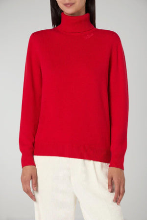 Suéter de cuello alto para mujer MC2 Saint Barth