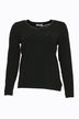 Via delle Perle T-Shirt Donna con inserti in strass