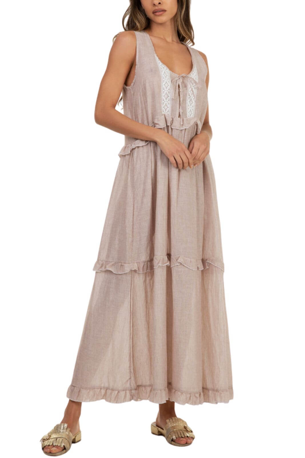 Markup Vestido de muselina de mujer