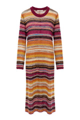 Malìparmi Abito Donna in maglia multicolore