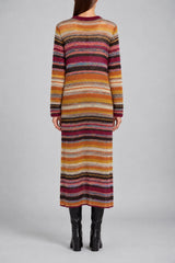 Malìparmi Abito Donna in maglia multicolore