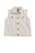 Manila Grace Gilet Bambina in Denim