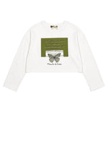 Manila Grace T-shirt Bambina crop