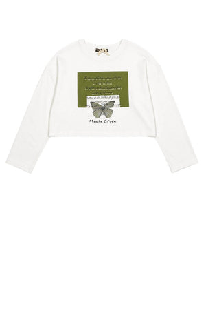 Manila Grace T-shirt Bambina crop