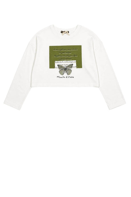 Manila Grace T-shirt Bambina crop