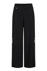 Manila Grace Pantaloni Donna a Palazzo con Spacchi