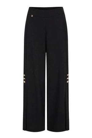 Manila Grace Pantaloni Donna a Palazzo con Spacchi