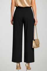 Manila Grace Pantaloni Donna a Palazzo con Spacchi