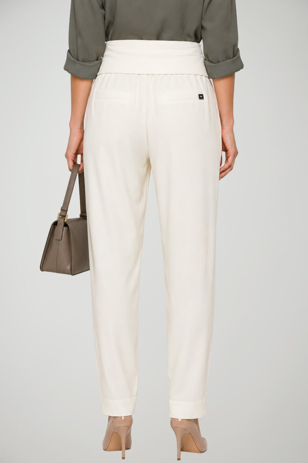 Manila Grace Pantaloni Donna slip on