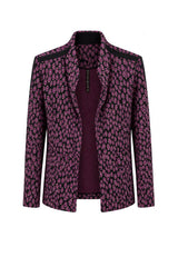 Manila Grace Blazer Donna in felpa con stampa