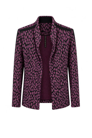 Manila Grace Blazer Donna in felpa con stampa
